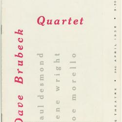 Dave Brubeck Quartet, Eros Theatre (Mumbai, India)