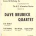 "Iranian Oil Refining Co. presents Dave Brubeck Quartet" (Abadan, Iran)