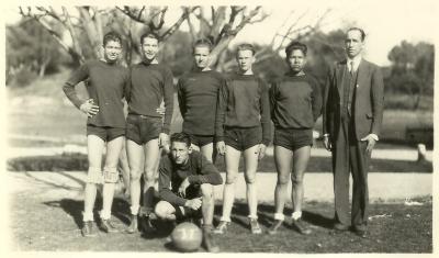 Ione High School basketball team