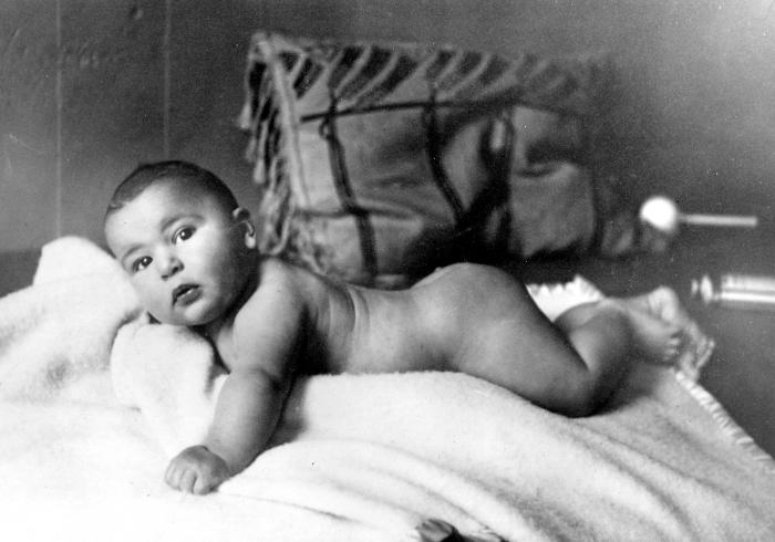 Dave Brubeck baby picture (Concord Historical Society Tribute, Concord, California)