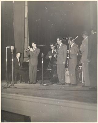 Octet in performance (College of the Pacific, Stockton, California)