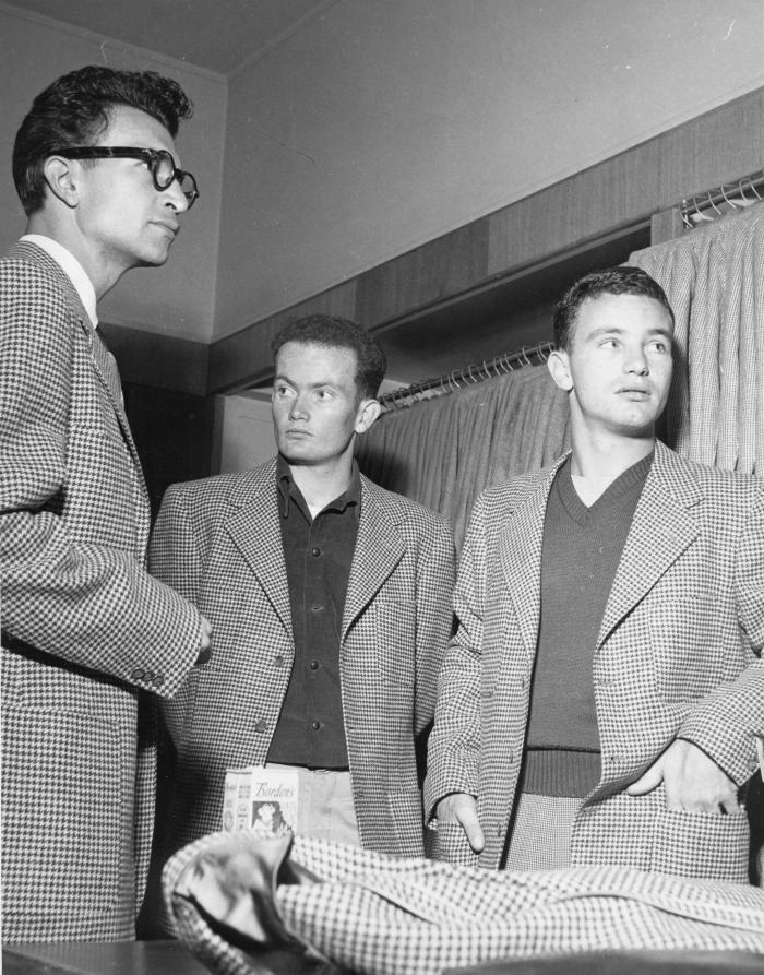 Dave Brubeck Trio with their first "uniforms" (8x10)