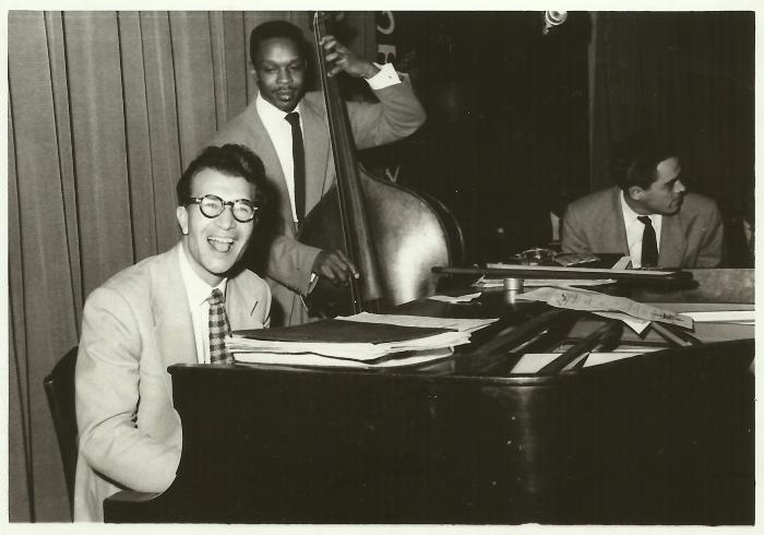 Dave Brubeck, Bull Ruther, Herb Barman in performance