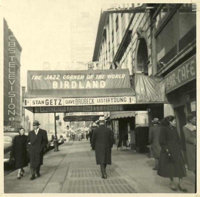 Birdland marquee (New York City, New York)