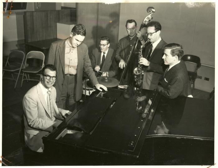 Dave Brubeck, Paul Desmond, Norman Bates, Joe Dodge, Merv Griffin, Rev. Randy Hammond on "Look Up and Live" CBS TV (Merv Griffin) #2 (New York City, New York)