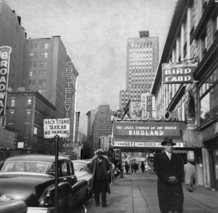 Birdland marquee (New York City, New York)