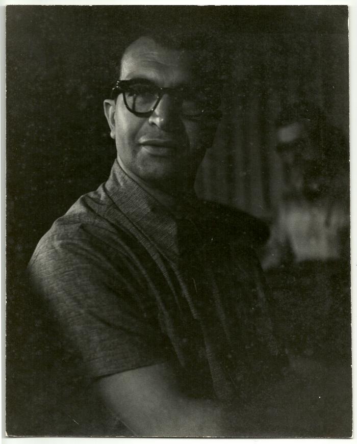 Dave Brubeck in performance (8x10 cardboard mounted; credit: John A. Rotnem, Hollywood )