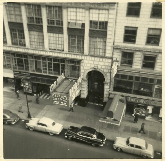 View of Birdland from Alvin Hotel (New York City, New York)