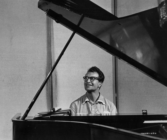 Dave Brubeck at piano