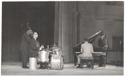 Classic Dave Brubeck Quartet in performance #3 (Palace of Culture, Warsaw, Poland)