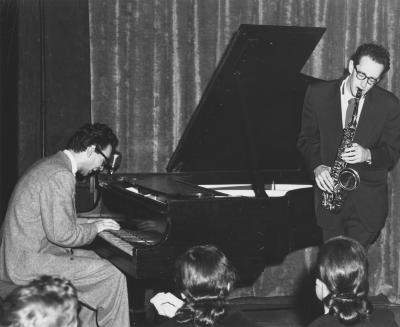 Dave Brubeck, Paul Desmond in performance at Storyville (Boston, Massachusetts)