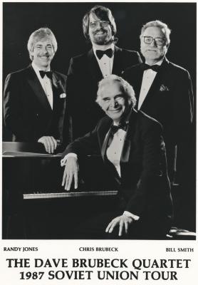 Dave Brubeck, Bill Smith, Chris Brubeck, Randy Jones for Russian Tour