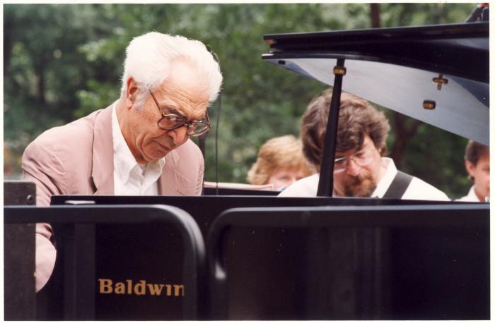 Dave Brubeck outdoor concert Gramercy Brass (New York City, New York)