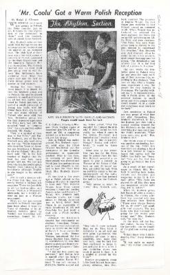 Ralph J. Gleason, "Mr. Coolu Got a Warm Polish Reception," The San Francisco Chronicle (California)