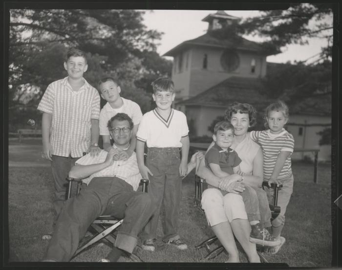 Dave Brubeck, Iola Brubeck, Darius Brubeck, Michael Brubeck, Chris Brubeck, Catherine Brubeck, Dan Brubeck (Tanglewood, Massachusetts [?])