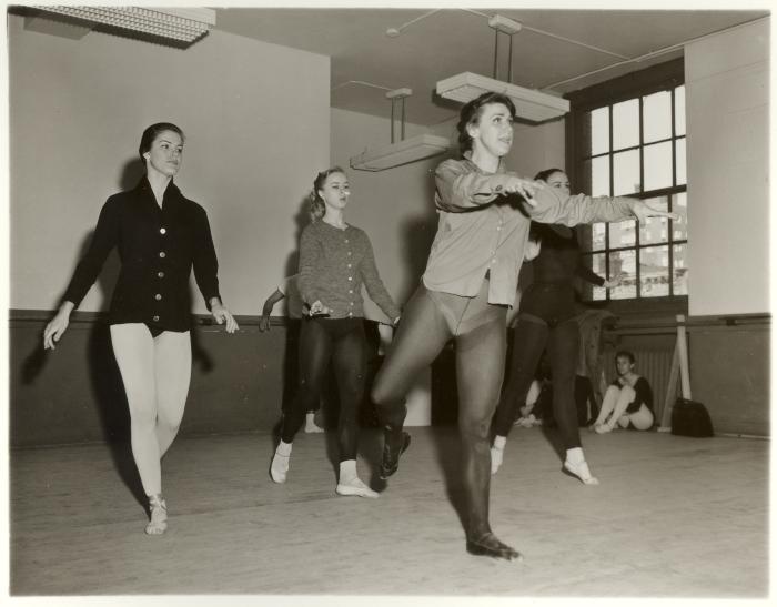 Four women rehearsing (American Ballet Theatre, New York City, New York)