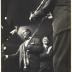 Iola Brubeck, Louis Armstrong, and Dave Brubeck at performance of "The Real Ambassadors" (Monterey Jazz Festival, Monterey, California)