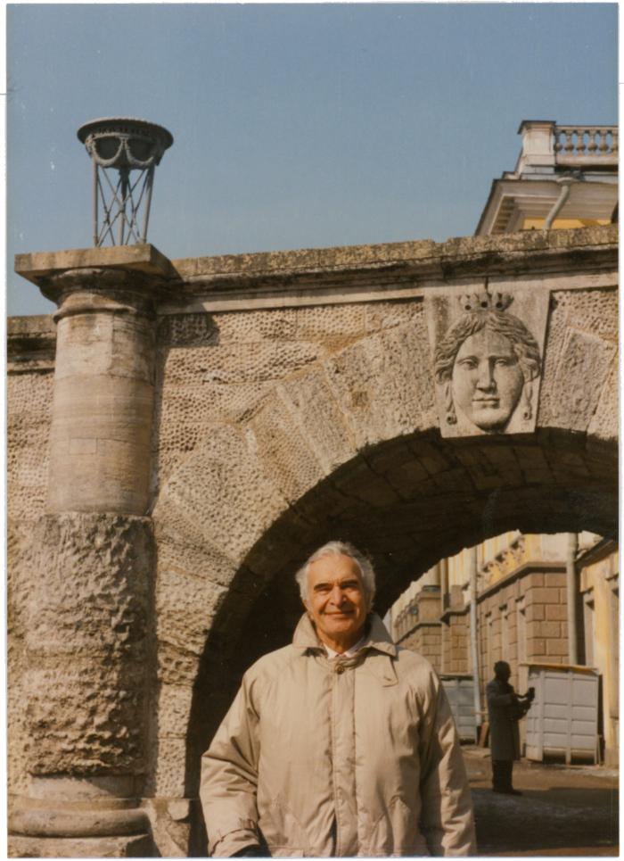 Dave Brubeck #2 (near Russian Museum, Leningrad, Russia)