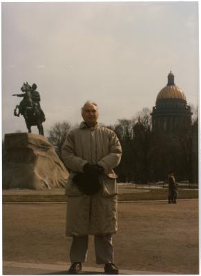 Dave Brubeck #4 (Peter the Great Monument, Leningrad, Russia)